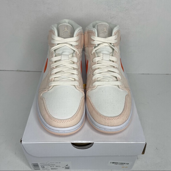 Nike Air Jordan 1 Retro Mid WMNS “Corduroy” NEW - Picture 2 of 4
